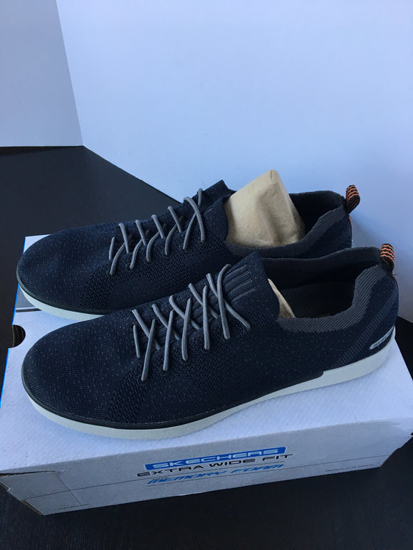 Navy Blue Men Sketchers Sneakers