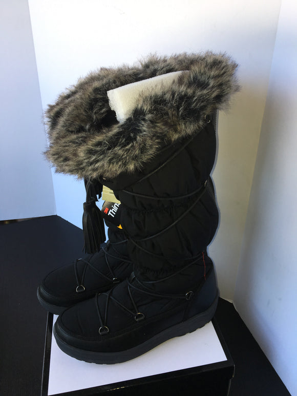 New Women Winter Boots - Black