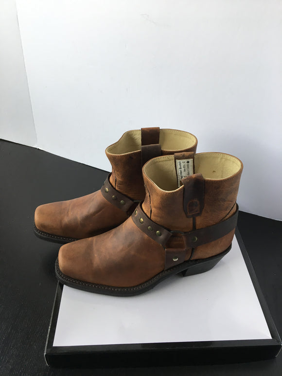 New Ladies Cowboy Ankle Boots